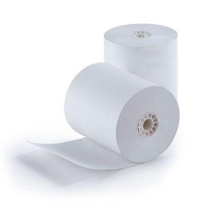 BPA-free 3 1/8" x 230' thermal paper rolls for high-quality receipt printing